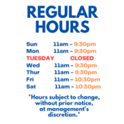 Gilles Frozen Custard Regular Hours