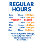 Gilles Frozen Custard Regular Hours