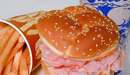 Gilles Frozen Custard - Ham Sandwich Combo